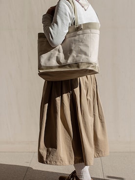 「genten（ゲンテン）のアイテム」を使った、gentenstaffさん（レディース・152cm）の冬コーディネート