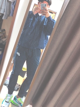 「AIR MAX」｜「アイテム（その他アウター）」を使った、ひなの◢⁴⁶さん（メンズ・170cm）の夏コーディネート