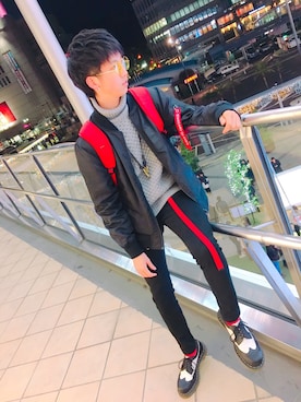 ko-sukeさん（メンズ・172cm）の冬コーディネート