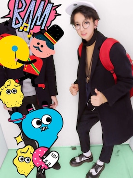 ko-sukeさん（メンズ・172cm）の冬コーディネート