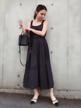 「ACYM（アシーム）のアイテム」を使った、武村沙愛さん（レディース・161cm）の夏コーディネート