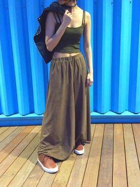 「POINTER（ポインター ）のアイテム（シューズ）」を使った、hamiさん（レディース・159cm）の春コーディネート