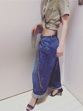 hamiさん（レディース・159cm）の春コーディネート