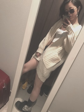 「Cater-pillar（キャタピラー）のアイテム」を使った、hamiさん（レディース・159cm）の秋コーディネート