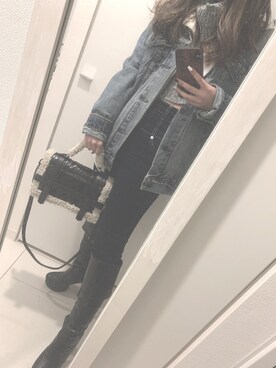 hamiさん(レディース・158cm)の冬コーディネート