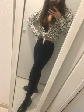 hamiさん（レディース・158cm）の春コーディネート