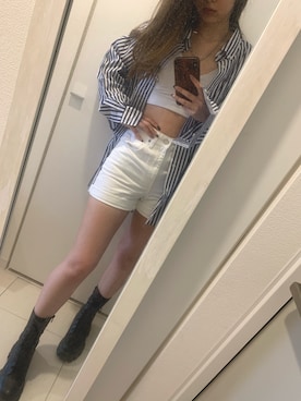 hamiさん（レディース・158cm）の春コーディネート