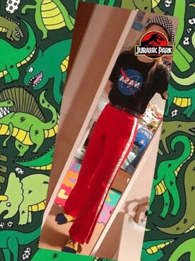 「GU（ジーユー）のアイテム（トップス、ブラック系）」を使った、DAISY•DAISYさん（レディース・155cm）の秋コーディネート