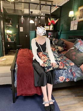 「PULL&BEAR（プルアンドベア）のアイテム（サンダル）」を使った、TINTINさん（レディース・168cm）の夏コーディネート