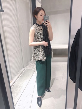 Risako Iidaさん（レディース・169cm）の春コーディネート