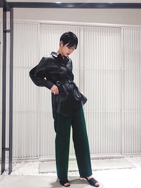 Risako Iidaさん（レディース・169cm）の夏コーディネート