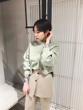 Risako Iidaさん(レディース・169cm)の冬コーディネート