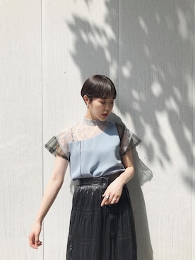 Risako Iidaさん(レディース・169cm)の春コーディネート