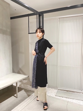 Risako Iidaさん（レディース・169cm）の夏コーディネート