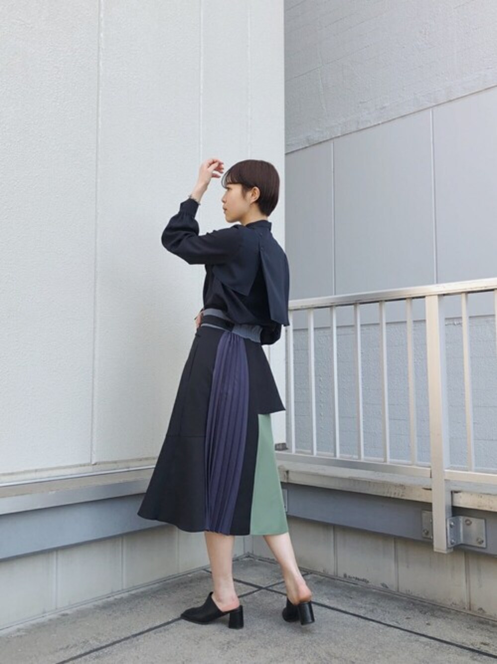UNITED TOKYO（ユナイテッドトウキョウ）の「ブロックフォームスカート 