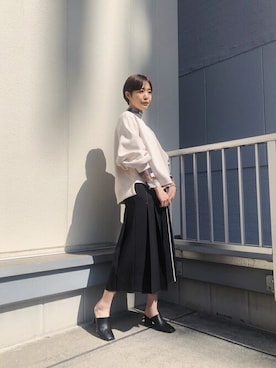 Risako Iidaさん（レディース・169cm）の春コーディネート