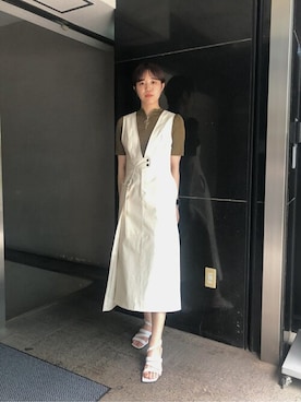 Risako Iidaさん(レディース・169cm)の春コーディネート