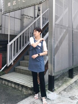 Risako Iidaさん(レディース・169cm)の夏コーディネート
