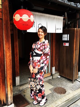 Michelle Hwangさんの（kimono | キモノ）を使ったコーディネート