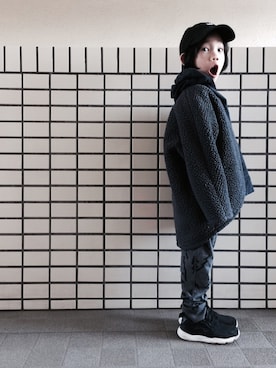 「OLD NAVY（オールドネイビー）のアイテム（その他アウター）」を使った、rittyさん（キッズ・110cm）の春コーディネート