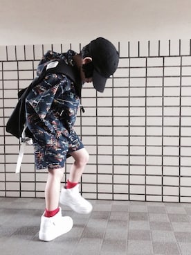 「コロンビア」｜「アイテム（その他）」を使った、rittyさん（キッズ・110cm）の春コーディネート