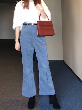 「GHERARDINI（ゲラルディーニ）のアイテム（バッグ）」を使った、u_tanさん（レディース・168cm）の秋コーディネート