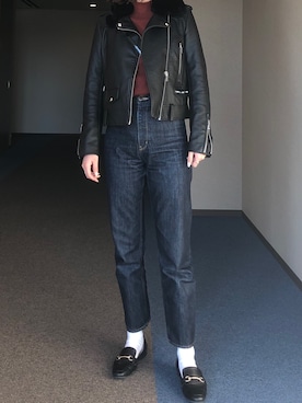 u_tanさん（レディース・168cm）の冬コーディネート