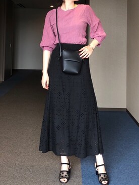 u_tanさん（レディース・168cm）の夏コーディネート