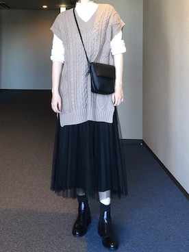 u_tanさん（レディース・168cm）の秋コーディネート