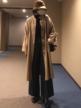 「classicalelf（クラシカルエルフ）のアイテム（その他アウター）」を使った、u_tanさん（レディース・168cm）の秋コーディネート