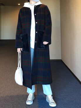 u_tanさん(レディース・168cm)の冬コーディネート