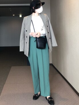 u_tanさん（レディース・168cm）の春コーディネート