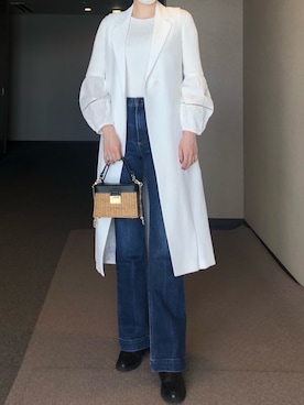 「rag & bone（ラグアンドボーン）のアイテム（パンツ）」を使った、u_tanさん（レディース・169cm）の春コーディネート