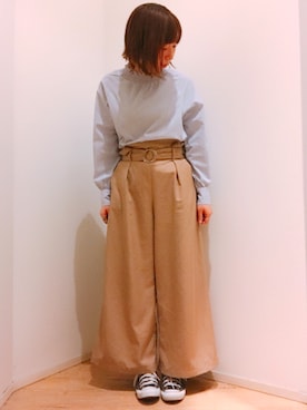 emokiyoさん（レディース・163cm）の冬コーディネート