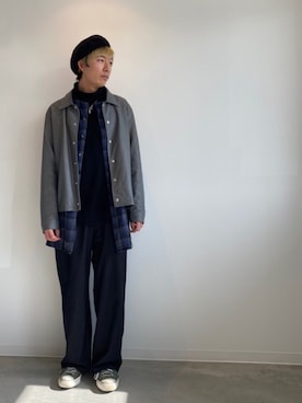 「ポールスミス」｜のすけさん（メンズ・175cm・20代）の冬コーディネート