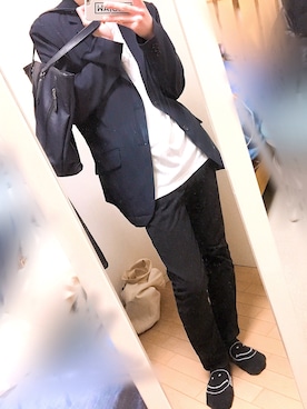 ぽぴーさん（メンズ・165cm）の春コーディネート