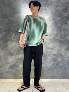 12102trさん（メンズ・180cm）の春コーディネート