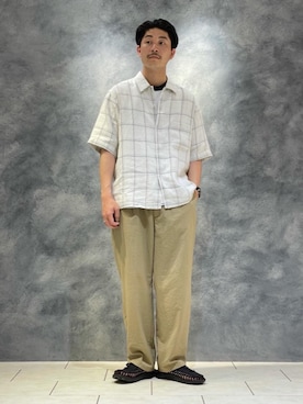 12102trさん（メンズ・180cm）の夏コーディネート