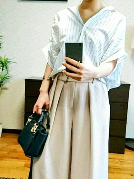 「MuseR（ミュザー）のアイテム」を使った、honokaさん（レディース・161cm）の春コーディネート