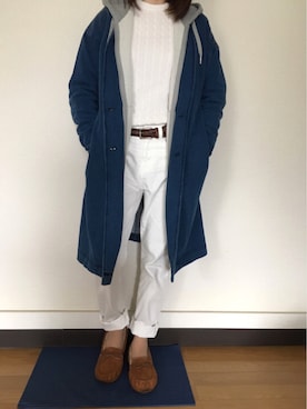 「AVAN LILY（アヴァンリリィ）のアイテム（その他アウター）」を使った、Anna☪︎⋆｡˚✩さん（レディース・156cm）の冬コーディネート