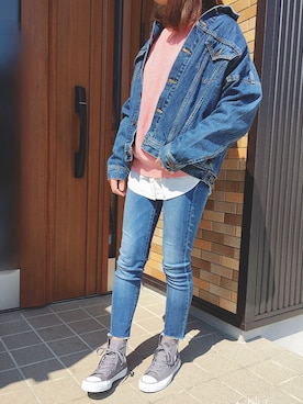 Anna☪︎⋆。˚✩さん(レディース・156cm)の春コーディネート