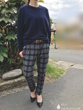 Anna☪︎⋆｡˚✩さん（レディース・156cm）の春コーディネート