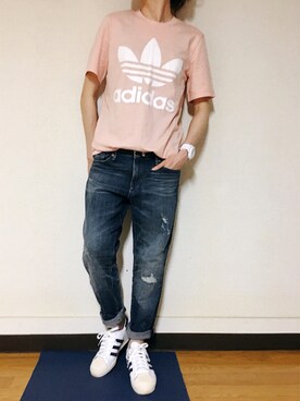 Anna☪︎⋆｡˚✩さん（レディース・156cm）の夏コーディネート