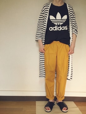 Anna☪︎⋆｡˚✩さん（レディース・156cm）の夏コーディネート