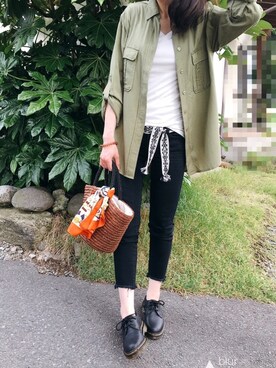 Anna☪︎⋆。˚✩さん(レディース・156cm)の夏コーディネート