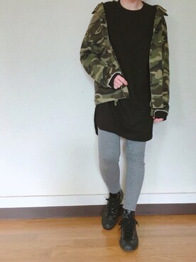 「TIMELY WARNING（タイムリーワーニング）のアイテム」を使った、Anna☪︎⋆｡˚✩さん（レディース・156cm）の春コーディネート