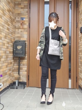 「TIMELY WARNING（タイムリーワーニング）のアイテム」を使った、Anna☪︎⋆｡˚✩さん（レディース・156cm）の秋コーディネート