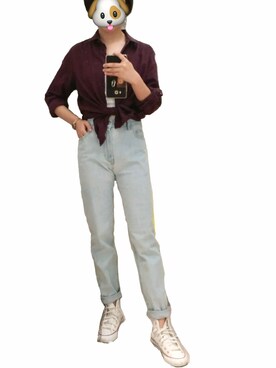 楠木kusuさん（レディース・153cm）の春コーディネート