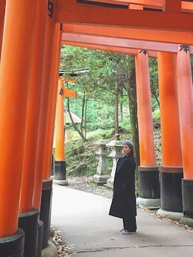 「Ray BEAMS（レイビームス）のアイテム（ジャケット/アウター）」を使った、MINX河野 沙耶佳さん（レディース・154cm）の冬コーディネート