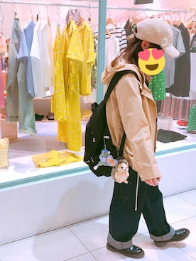 「rps（アールピーエス）のアイテム（マウンテンパーカー）」を使った、さけちさん（レディース・156cm）の夏コーディネート
